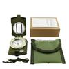 American Military Green Multifunctional Metal Compass K4580 - High Precision, Luminous, Outdoor Use