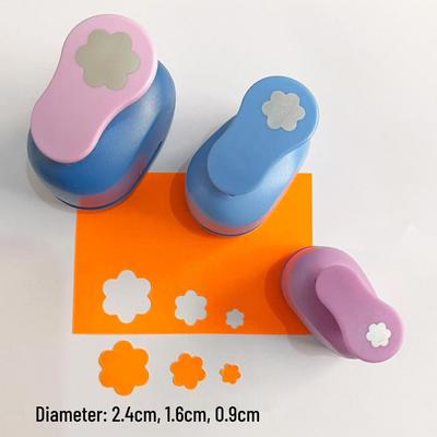 Plum Blossom Embossing Tool - Labor-Saving Six-Petal Flower Punch Mold for DIY Journals