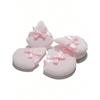 2Pcs/Set Bow Decoration Soft Face Powder Puff Triangle Makeup Puff Cosmetic Foundation Sponge Makeup Tool For Loose Powder Setting Puff