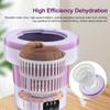 7L Portable Folding Washing Machine Small Washing Machine Automatic Modes Laundry Clothes Laundry Bucket Washing Machine