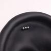 1/10 Stück ASTM F136 Titan-Kugeln Labret Piercing Ohr Flat Tragus Knorpel Helix Conch Ohrring Lippe Nase Piercing Körperschmuck