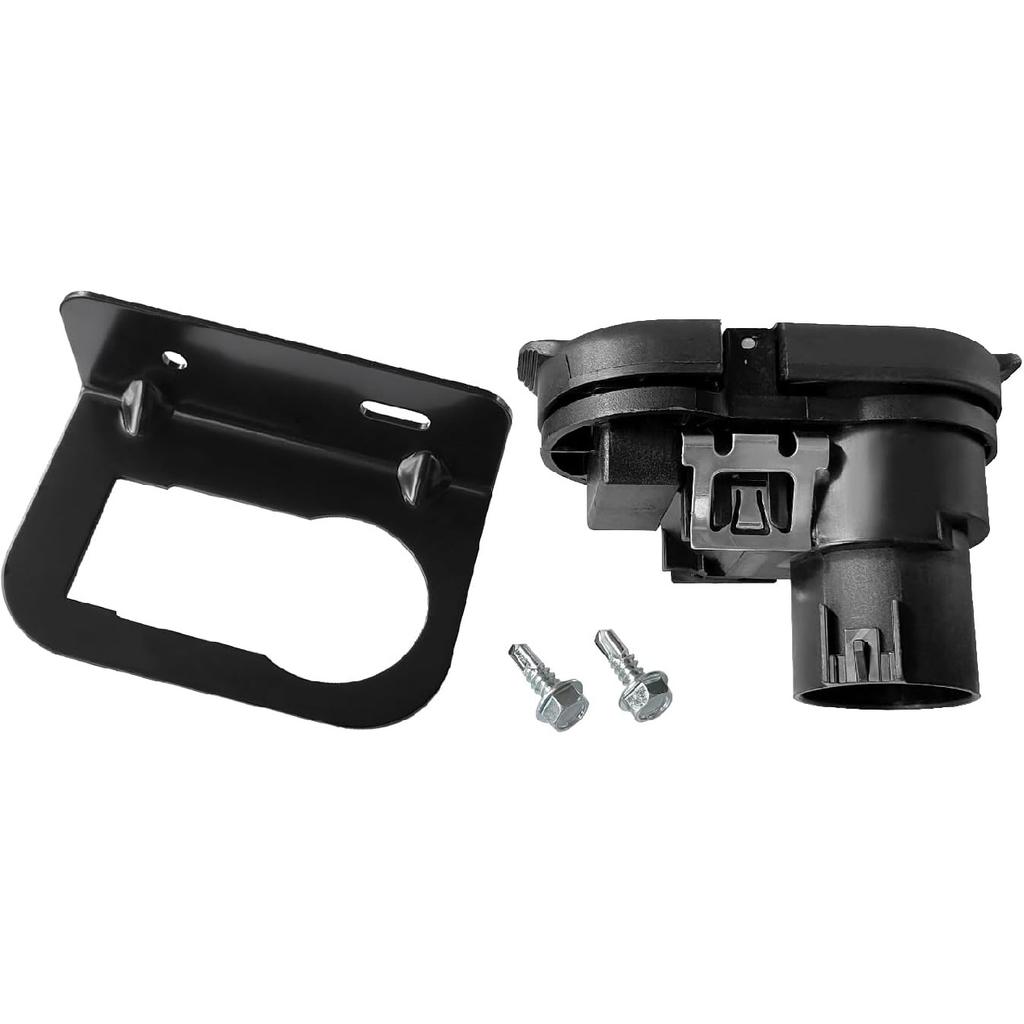 4/7-poliger Anhänger-Zugmaul-Kabelstecker Stecker Passend für Ford F-150 F-250 F-350 F-450 F-550, für Dodge Ram 1500 2500 3500 2015-2024, Ersetzen