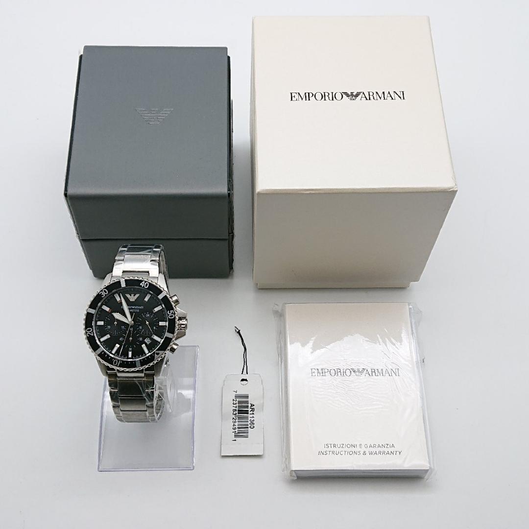 Used EMPORIO ARMANI watch chronograph Emporio Armani