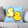 Duckie And Duck Jumpy Pillowcase Polyester Linen Velvet Pattern Zip Decorative Throw Pillow Case Home Cushion Case