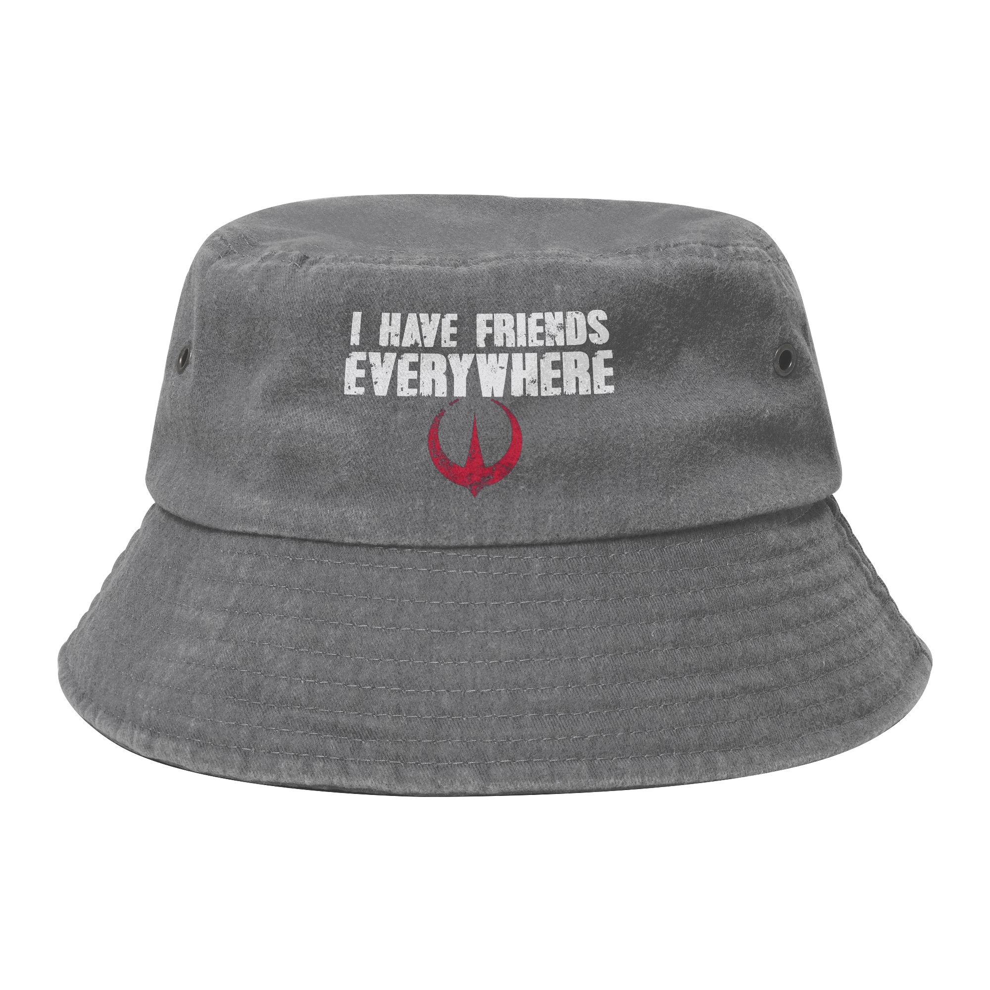 Trendy I Have Friends Everywhere Andor Bucket Hats Women Unisex Lightweight Outdoor Fishing Cap Bob Hat One Size