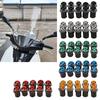 10pcs Motorcycle M5x16mm Windscreen Screw Bolts Nuts Universal Windshield Aluminum Fastener Kit Motorbike Accessories
