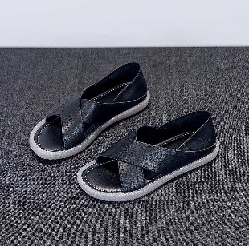 

Новая женская обувь, плоские шлепанцы на мягкой подошве для студентов 40 чёрный