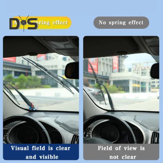 4Pcs Windshield Wiper Arm Pressure Spring Boosters Rustproof Universal Easy To Install Car Window Wiper Arm Pressure Spring Kit