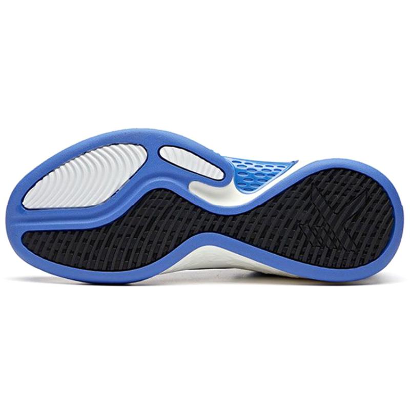 Anta Thompson KT Basketball Anti-Slip Wear-Resistant High-Top Basketball Shoes Men's Black Blue Sneakers 112011601-2