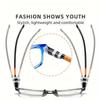 4PCS Reading Glasses Lightweight Anti Eyestrain Fashion Computer Presbyopic Glasses For Women Men