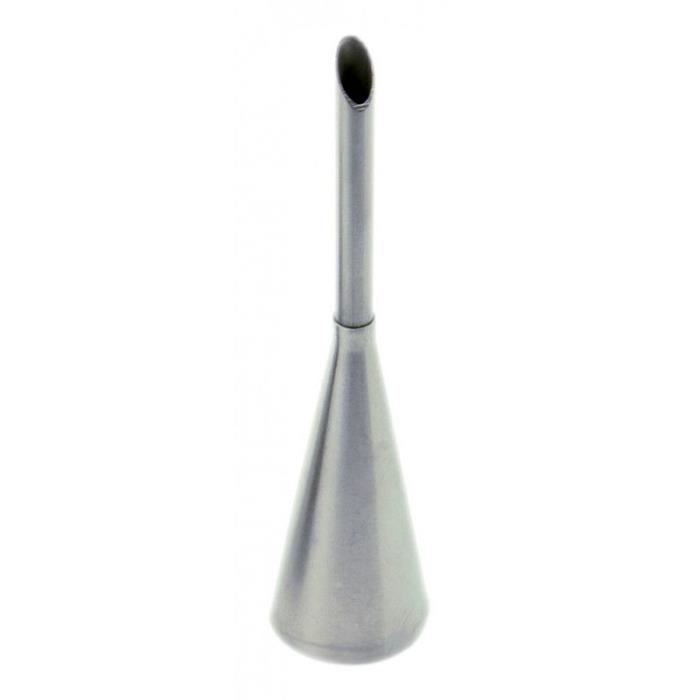 Douille pâtissière - inox - 2 pièces - Embout fin - Nettoyage facile - Précision de garniture