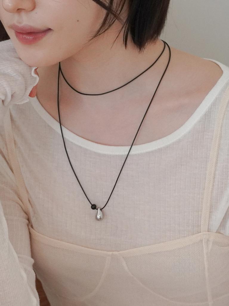 Gemade Tied Drop Necklace #N092