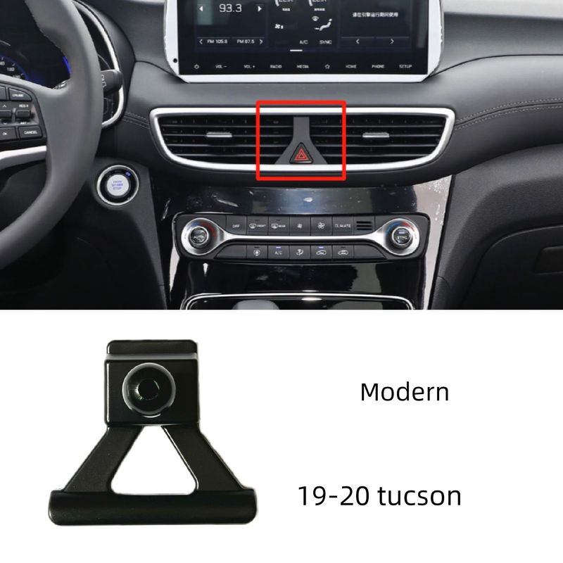 Mobile Phone Car Mount Base Specifically Designed for Beijing Hyundai Santa Fe, Elantra, Tucson, Ix35, Lafesta, Sonata 10