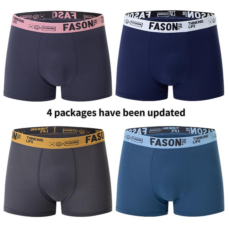 

10 штук чоловічої білизни, чоловічі літні боксери, спортивна дихаюча білизна великих розмірів 4PCS-B