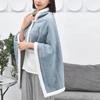 Warm Flannel Blanket Shawl Thicken Women Scarf Casual Warm Shawl  Bedroom