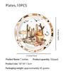 Horse Party Tableware Set Horse Party Plates Horse Paper Plates Birthday Party Tableware for Western Party Decorations