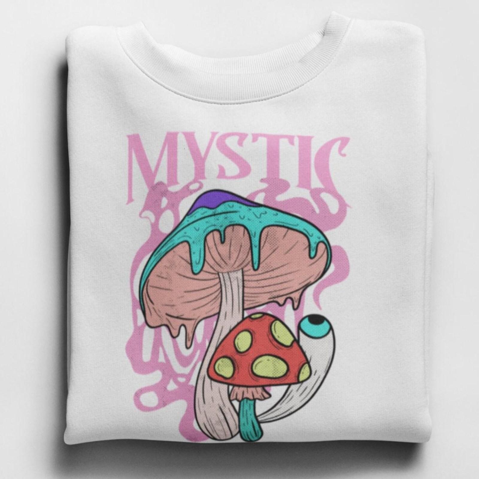 #32 Mystic Mushroom T shirt / Forest Plants / Trippy Mushroom / Mushroom Kinds / XXL
