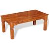 Day and Night - Day and Night Solid Wood Coffee Table 110x60x45 Cm