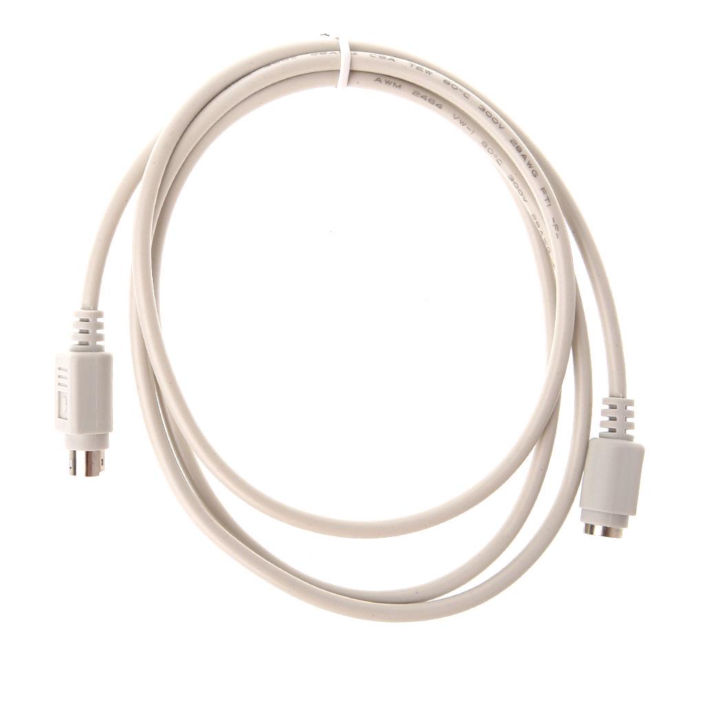 PS/2 Keyboard Mouse Male To Female Extension Cable Lead 6 Pin Motherboard Mouse uygun fiyatlı