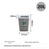 Baijindun 20L Stainless Steel Tea Waste Bin
