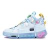 Li Ning Essence 2 Futuristic Slip Resistant Abrasion Resistant Low top Sports Casual Shoes Men's White Gray AGWR021-2