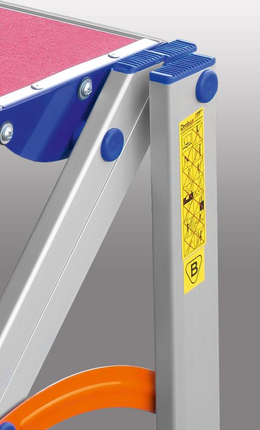 KLAPPLEITER 70CM 3 STUFEN - DR8022