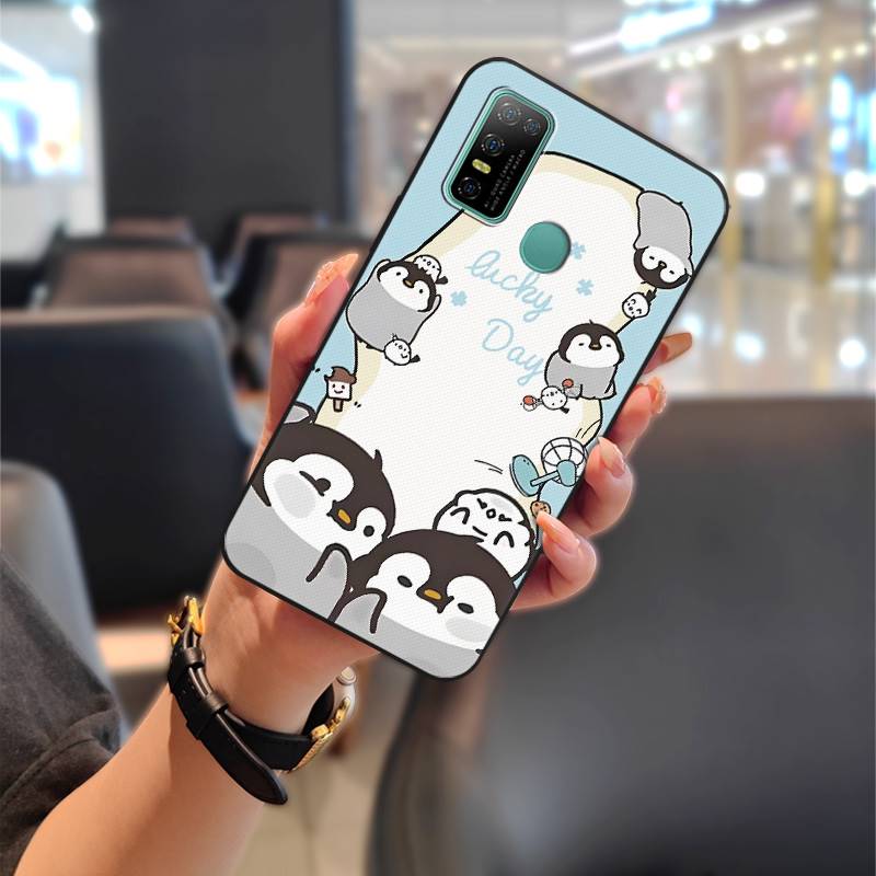 Full Wrap Anti-knock Phone Case For Doogee N30 Graffiti Shockproof TPU Back Cover Cute Silicone Anti-dust Fashion Design