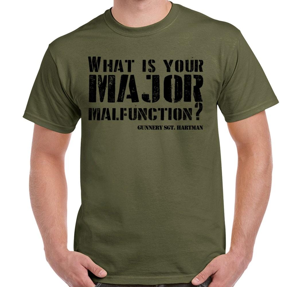 Full Metal Jacket What Is Your Major Malfunction Shirt S разноцветный