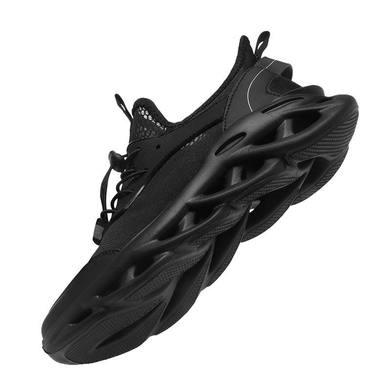 Heißverkauf Trendige Schuhe Herren Leichte Fly-Woven Sportschuhe Herren Atmungsaktive Freizeit Laufschuhe Trendiger Spot