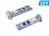 VISION W5W (T10) 12V 3x 5050 SMD LED Bulb, CANBUS, White, 2 pcs.
