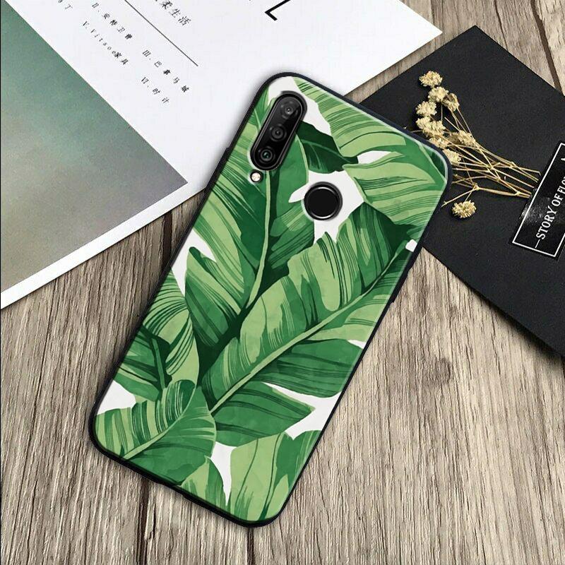 

Retro Banana Leaf Plant For Huawei Nova Y91 Y90 Y60 Y70 Y61 Y72 Y73 3i 7i 8i 11 12i 9 10 SE P20 P30 Pro P40 Lite Case Nova 9 SE