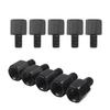 Black Mirror Adapter M10 M8 10MM 8MM Motorcycle Scooter Rearview Mirrors Adapters Right Left Hand Thread Conversion Bolt Screws