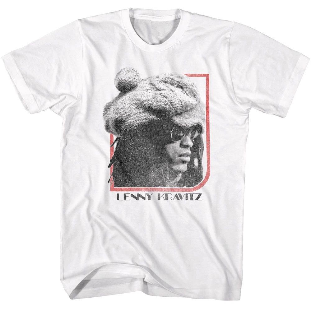 Lenny Kravitz Framed Head White Music Children s T-shirt 130