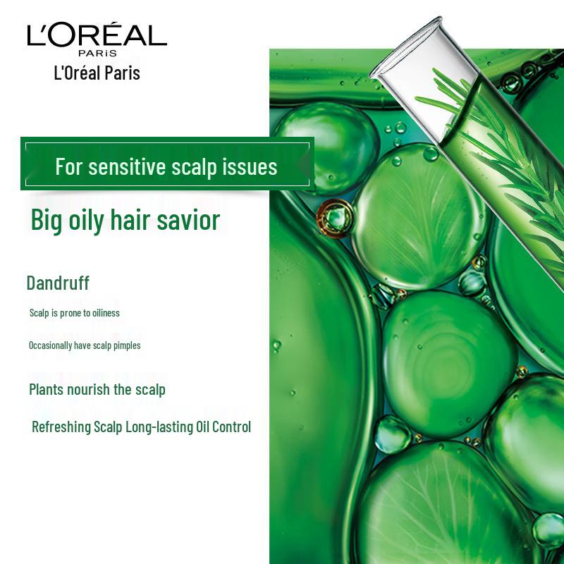 L'Oréal Teebaumöl Reinigendes Anti-Schuppen Öl-Kontrolle Shampoo 500ml