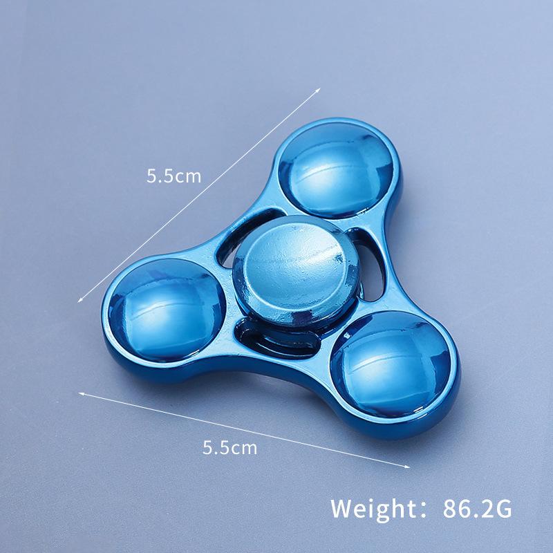 Second generation zinc alloy UFO colorful gyro fingertip gyro clover finger gyro EDC