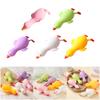 Cute Duck Adorable Sensory Stress Ball Durable Silicone Material Anxiety Relief Toy Kids Adults Travel Friendly