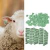 1-100 Number Plastic Livestock r   Animal   for Goat Sheep   (Orange)