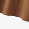ZANZEA Camicetta Casual da Donna con Collo Stretto e Maniche a 3/4 Larga