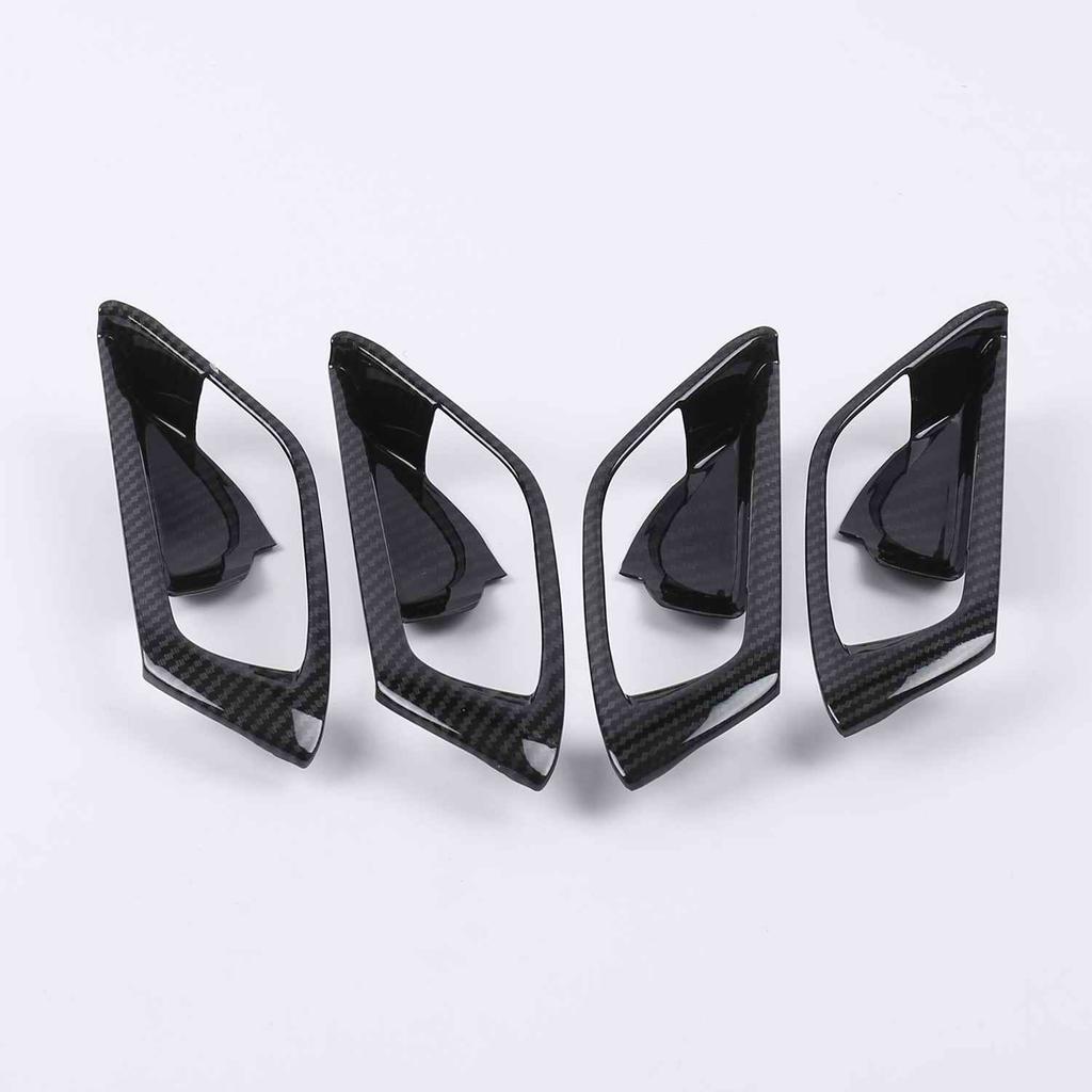 For Mazda CX-5 CX5 2017-  CX-8 CX8 2018 - Inner Door Handle Bowl Frame Cover Trim ABS Chrome Car Styling Accessories