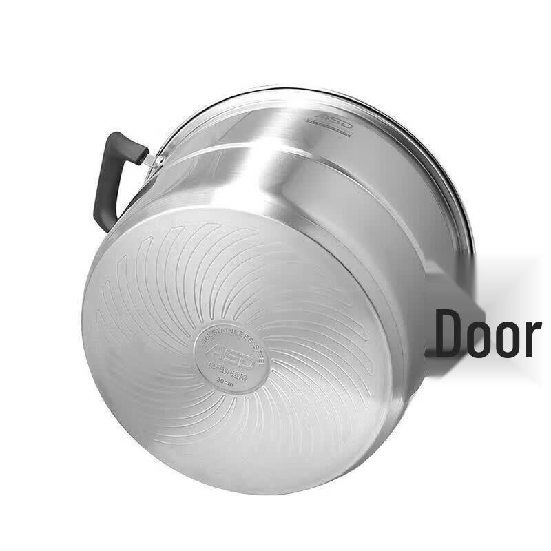 ASD 3-Layer 304 Stainless Steel Steamer Pot
