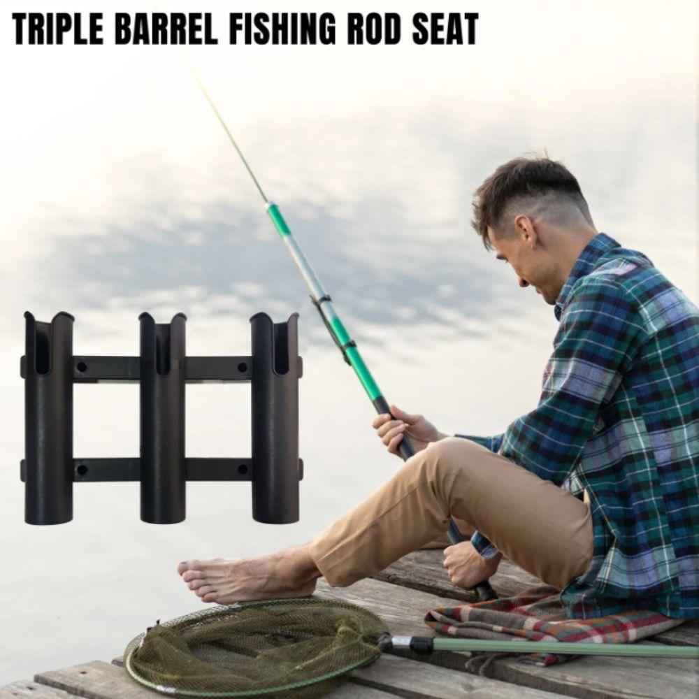 ABS Material Fishing Rod Holder Durable Plastic Fishing Rod Bracket Kayak Fishing
