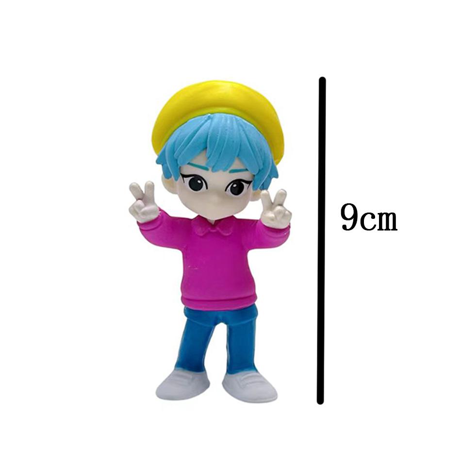 Anime Kpop Demon Hunters Figure Model Toy  Peripherals Blind Box for Kids Collection Figurines South Korea Fan Gifts