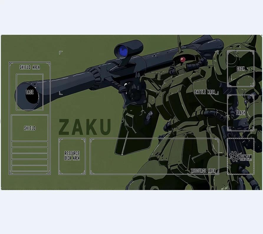 MultiStyle Gundam Anime Collection Gundam Card Game Playmat Nonslip Waterproof Desk Mat