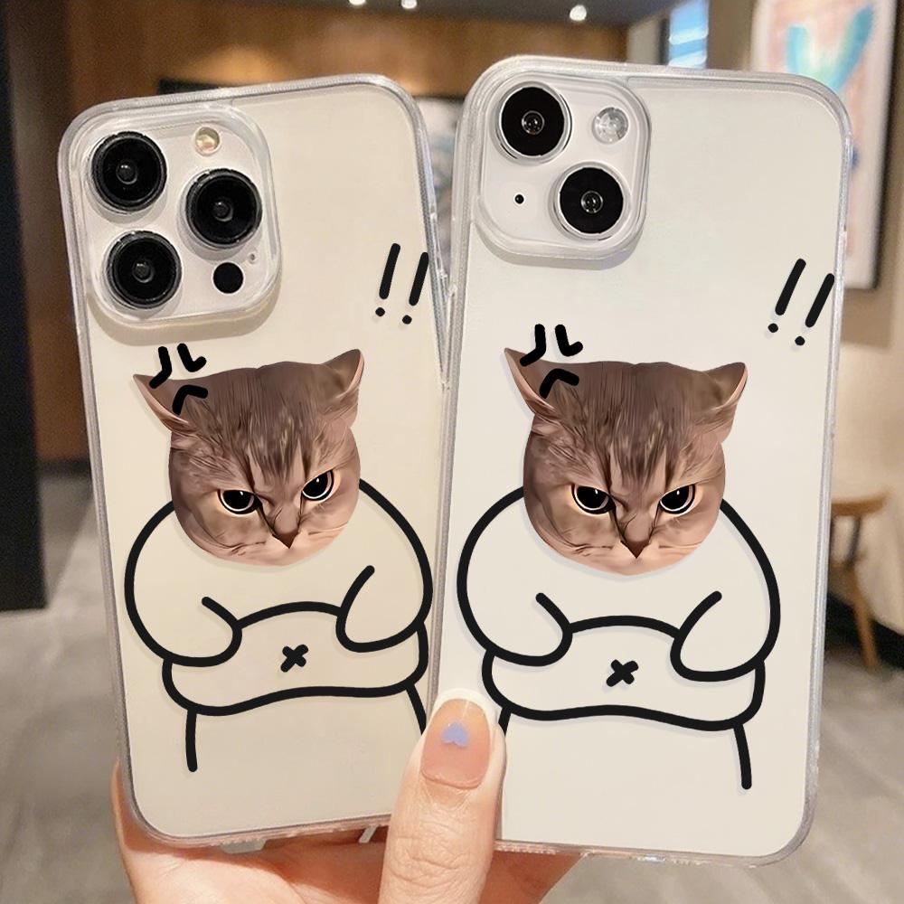 Acrylic Phone Case for iPhone 11 12 13 14 Pro 12 14 16 Pro Max for Samsung A16 A36 A56 S24 FE High-quality Painted Anti-fall Mobile Phone Case