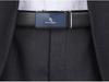 Paul Messier Men's Top Layer Cowhide Leather Belt with Automatic Buckle - Casual Youth Style