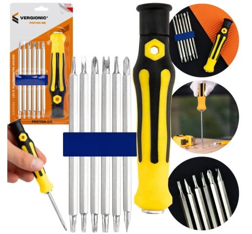 Steel Screwdriver Set with Handle
