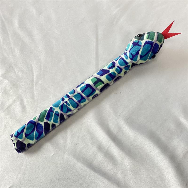 Creative Children Soft Skin Design Snake Bracelet Pat Circle Funny Snake Slap Bracelets Fun Party Favors For Kids Holiday Gifts