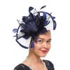 Vintage Fascinator Women Headbands Flower Teas Party Headwear Romantics Handmade for Weddings and Parties