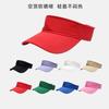 Sunscreen Empty Top Hat Ladies Versatile Casual Baseball Cap Running Sweat-absorbing Roofless Tennis Cap Shade Sun Hat Outdoor
