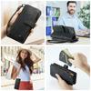 CaseMe Retro Phone Cover for iPhone 16 Pro Max Case With Stand Durable Zipper Wallet Pouch for iPhone 15 Pro Max 14 13 12 Case
